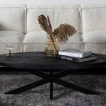 Couchtisch Madison Oval 130 X 70 Cm Mangoholz Schwarz | Maison In Couchtische Schwarz