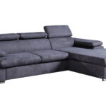 Ecksofa Mit Schlaffunktion Grau 284 X 196 Cm – In Günstige Ecksofas Mit Schlaffunktion