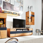 Interliving Wohnzimmer Serie 2021 - Wohnwand 44 03 Hh 86 for Holz Wohnwand