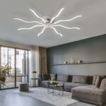 Led Ceiling Light Lamps Living Room Ceiling Led Ceiling Light Warm Intended For Wohnzimmer Lampen