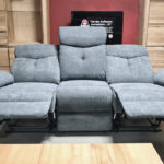 Recliner 3-Sitzer Kate Fernsehsessel Mit Relaxfunktion Grau Tfk pertaining to 3 Sitzer Sofa Mit Relaxfunktion