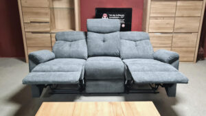 Recliner 3-Sitzer Kate Fernsehsessel Mit Relaxfunktion Grau Tfk pertaining to 3 Sitzer Sofa Mit Relaxfunktion