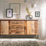 Sideboard Kommode | Mangoholz Massiv | 160X80X40 | Arta With Regard To Sideboard Kommode