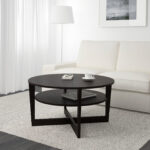 Vejmon Couchtisch – Schwarzbraun 90 Cm Within Ikea Couchtisch Rund